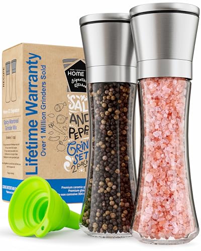 Home EC Premium Stainless Steel Sea Salt and...