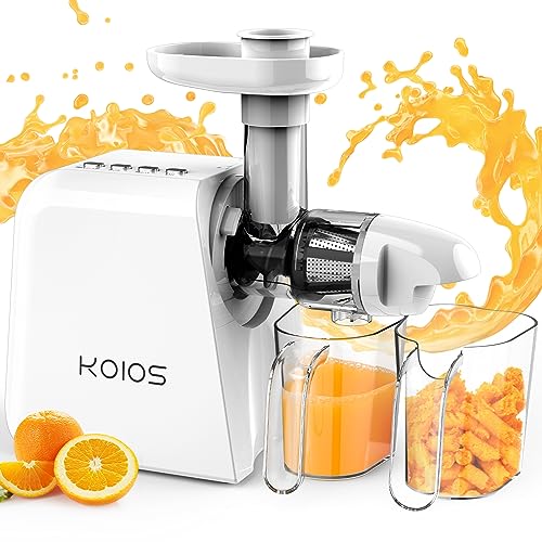 KOIOS Upgraded Juicer Machines, Cold Press Juicer,...