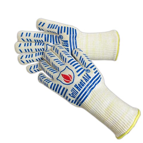 Heat Resistant Gloves, 932°F EN407 Certified....