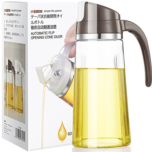 Marbrasse Auto Flip Olive Oil Dispenser Bottle,20...