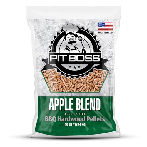 Pit Boss 40 lb Apple Blend Hardwood Pellets, Brown