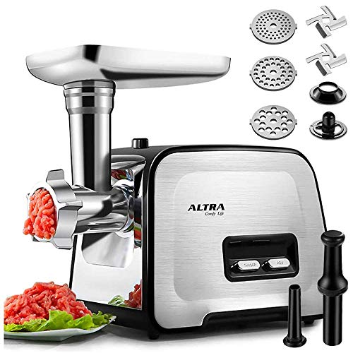 Powerful ALTRA Electric Food Meat Grinder, Heavy...