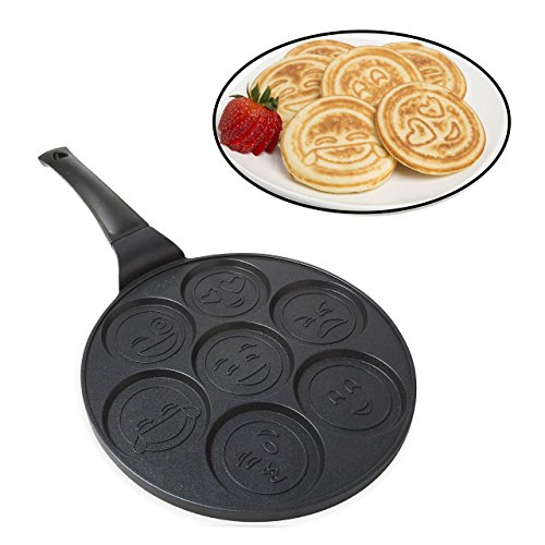 Good Cooking Non-Stick Emoji Smiley Face Pancake...