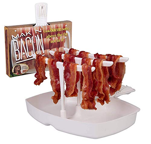 The Original Makin Bacon Microwave Bacon Dish -...