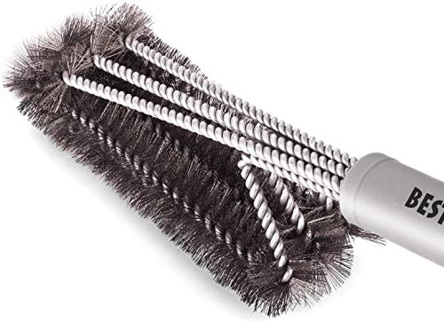 BEST BBQ Grill Brush Stainless Steel 18' Barbecue...