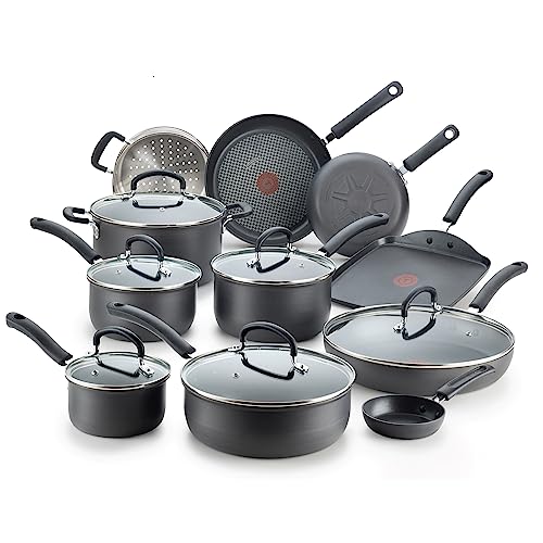 T-fal Ultimate Hard Anodized Nonstick Cookware Set...