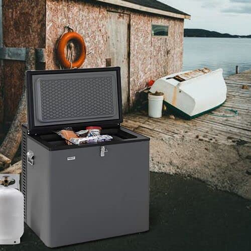 SMETA RV Refrigerator Freezer 12v Propane Chest...