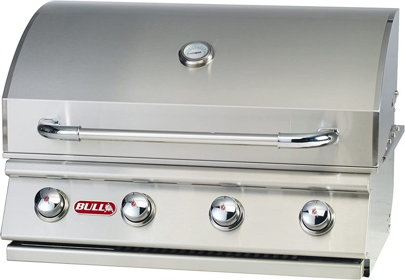 Bull Outdoor Products 26039 Natural Gas Outlaw Drop-In Grill Head
