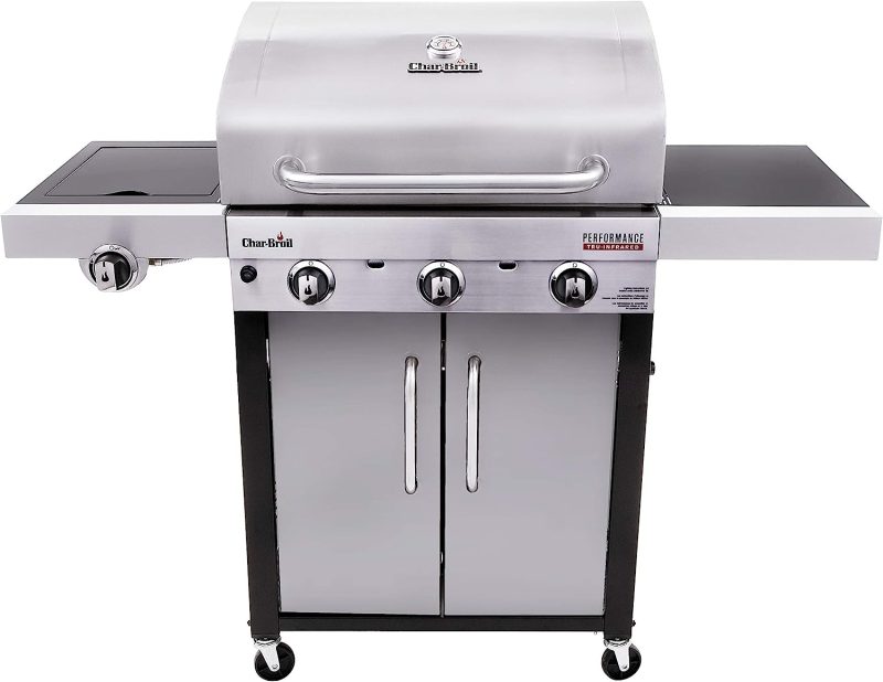 Char-Broil 463371719 Performance TRU-Infrared 3-Burner Cabinet Style Gas Grill