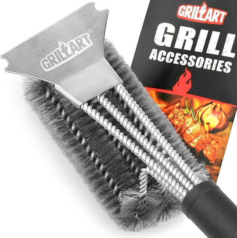 GRILLART Grill Brush and Scraper BBQ Brush for Grill