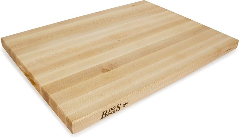 John Boos Block R02 Maple Wood Edge Grain Reversible Cutting Board