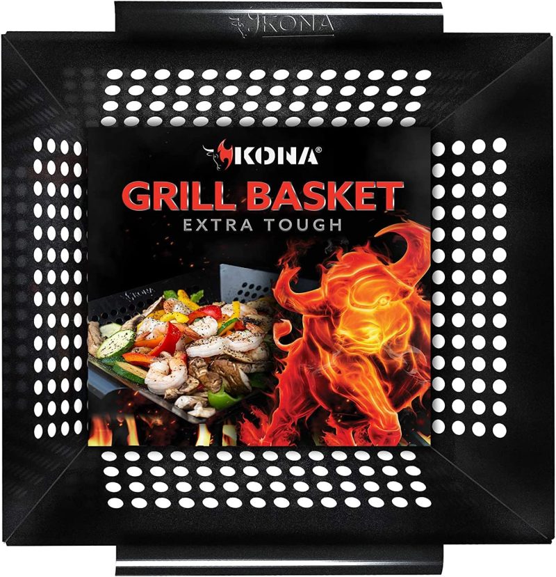 Kona Extra Large Grill Basket for Veggies