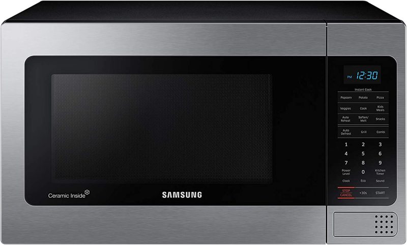 SAMSUNG 1.1 Cu Ft Countertop Microwave Oven w  Grilling Element