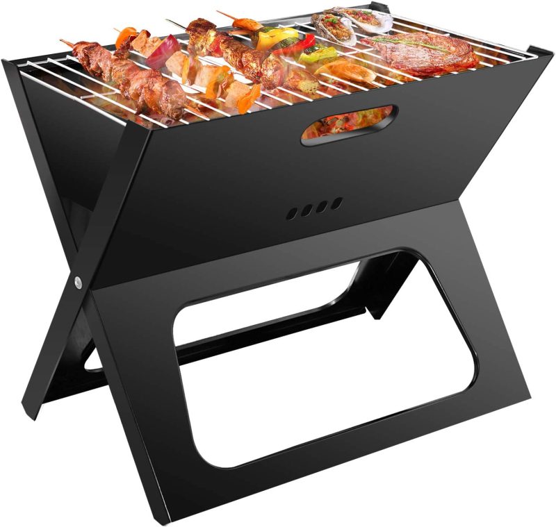 Barbecue Charcoal Grill Folding