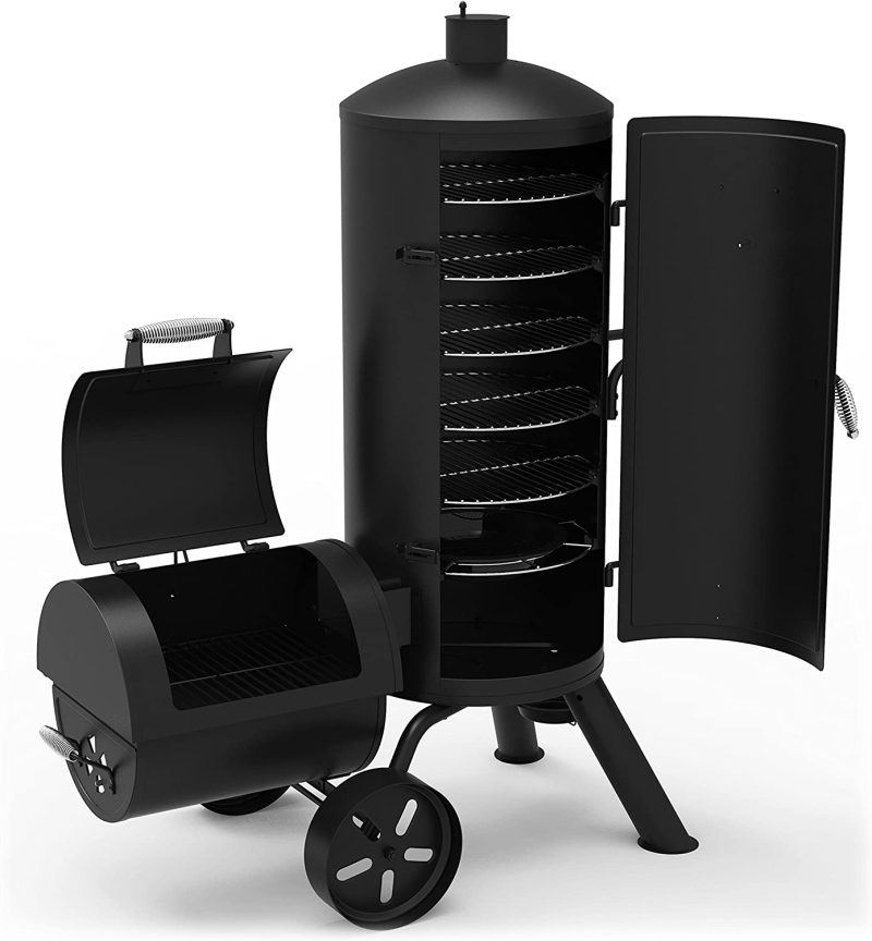 Dyna-Glo Signature Series DGSS1382VCS-D Heavy-Duty Vertical Offset Charcoal Smoker & Grill