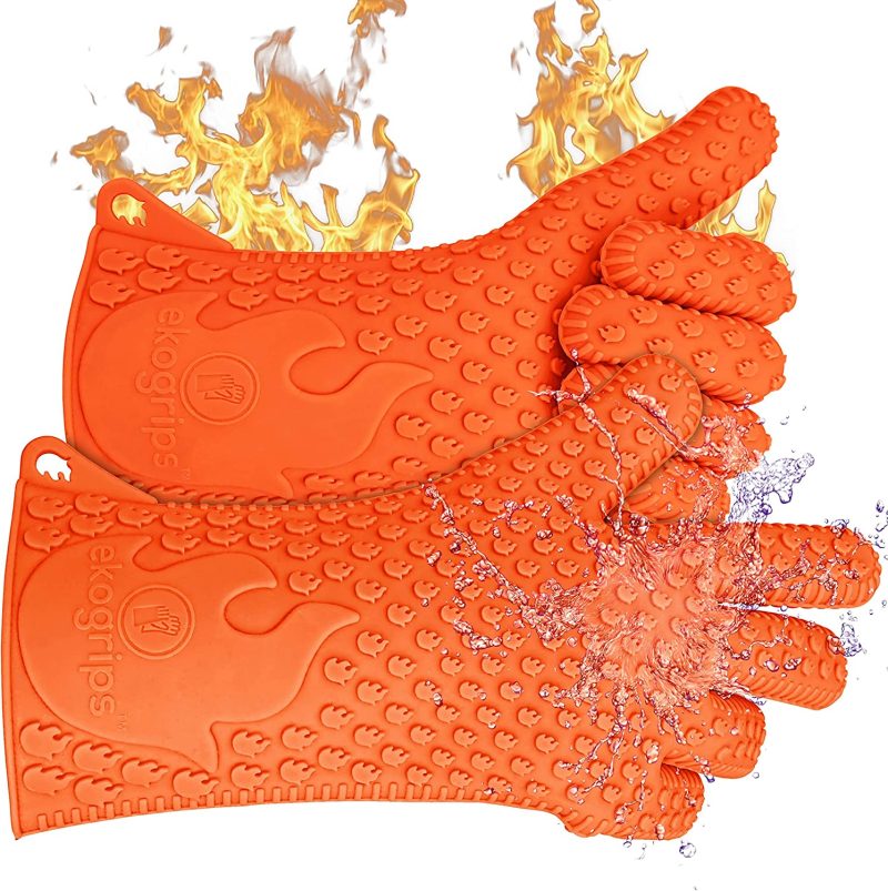Jolly Green Products Ekogrips Premium Heat-Resistant BBQ Gloves
