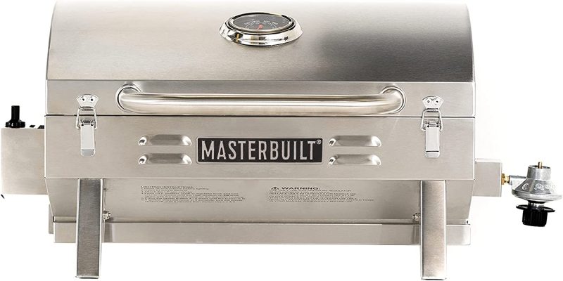 Masterbuilt Stainless Steel Portable Propane Grill