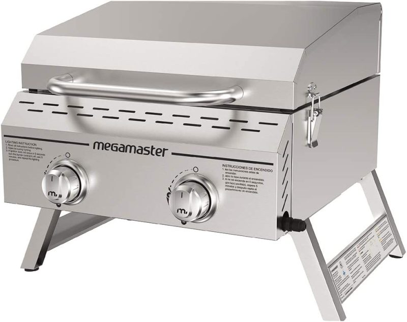 Megamaster Premium Outdoor Cooking 2-Burner Grill