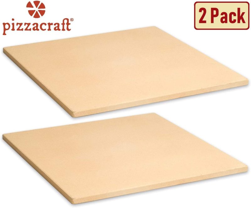 Pizzacraft 15 Square ThermaBond Baking Pizza Stone