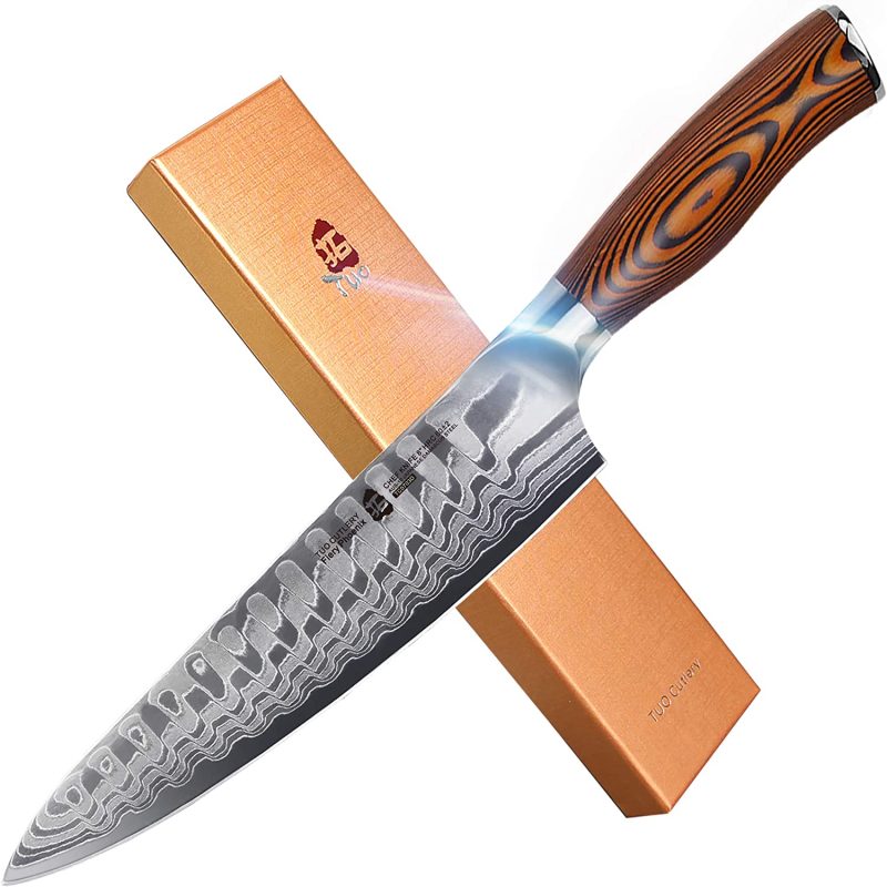 TUO Damascus Chef's Knife