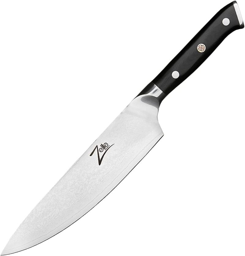 Zelite Infinity Damascus Chef Knife 8 Inch