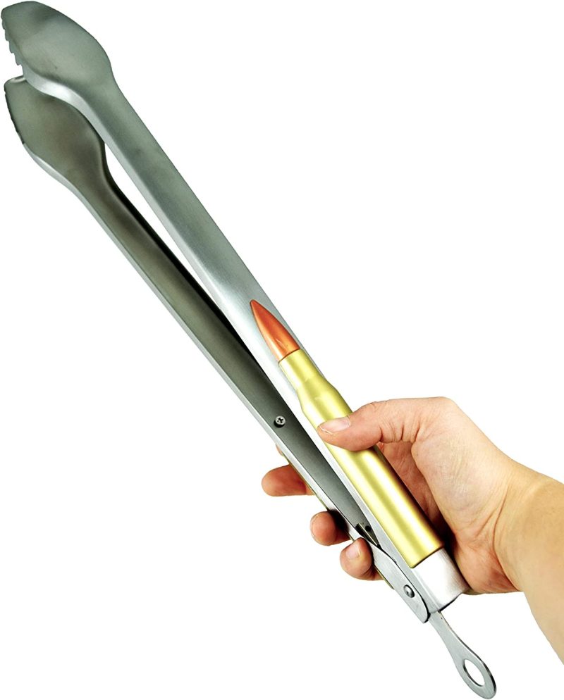 Gibson Bullet Stainless Steel Kitchen & BBQ Tongs